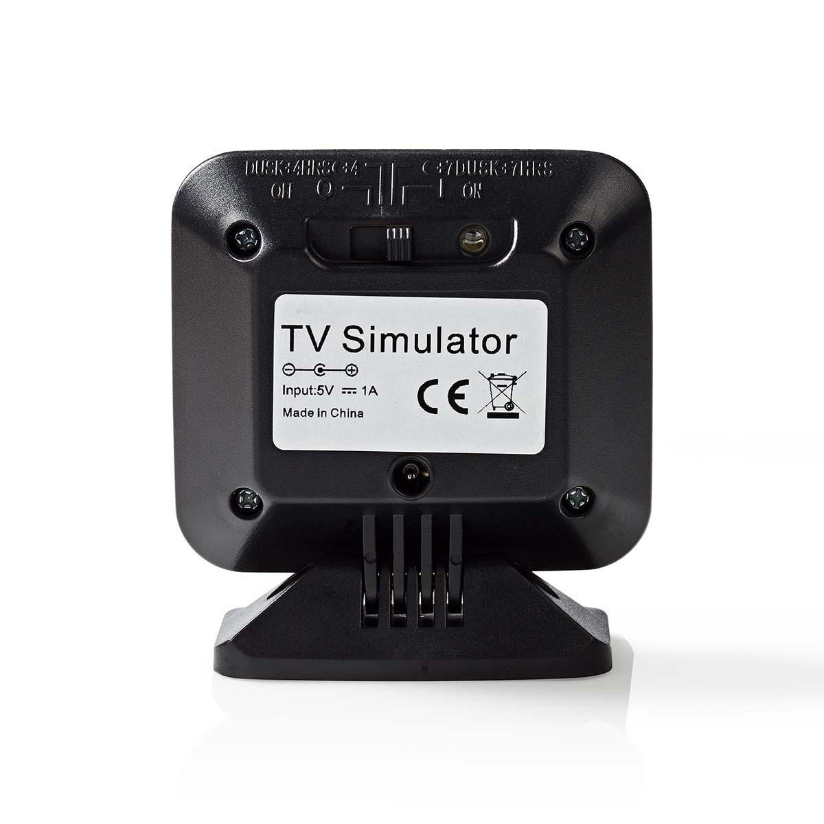 Nedis TV-Simulator – USB-Betrieb, Timer – Schwarz