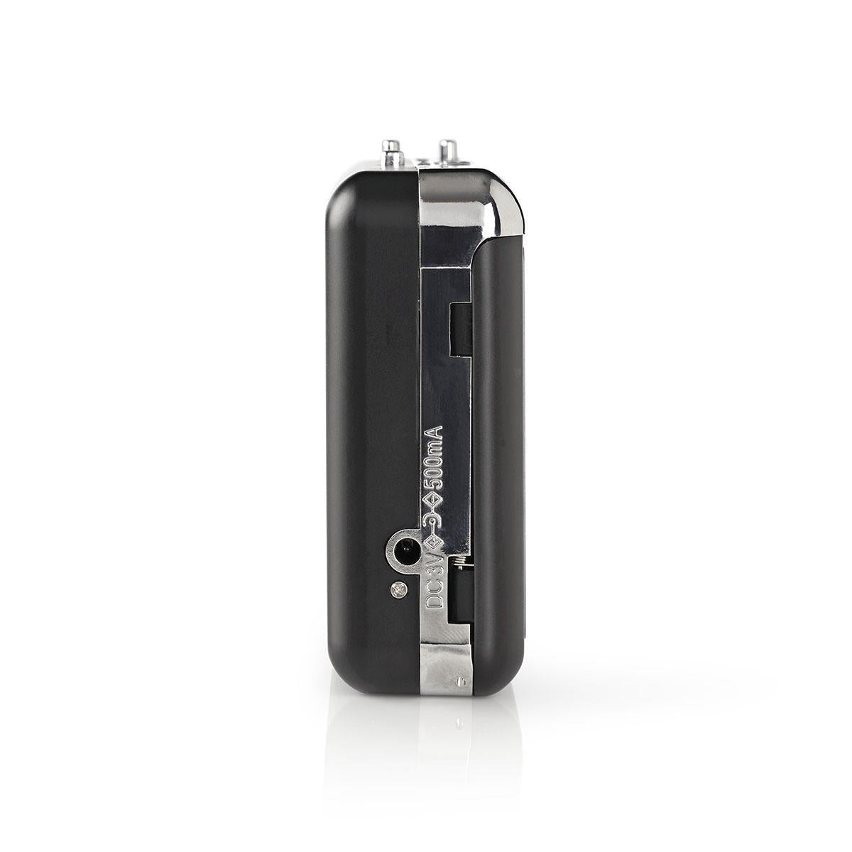 Nedis Kassetten-Adapter – Kassetten-Digitalisierer, Micro-USB, 3,5 mm – Grau