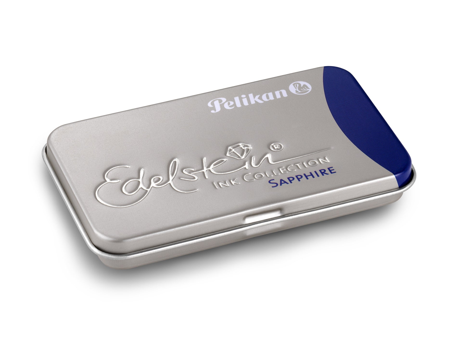 Pelikan Edelstein 339630 Füllhalter-Patrone – Blau, 6er-Pack