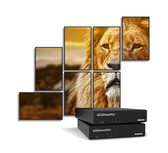 Matrox QuadHead2Go – Multi-Monitor-Controller
