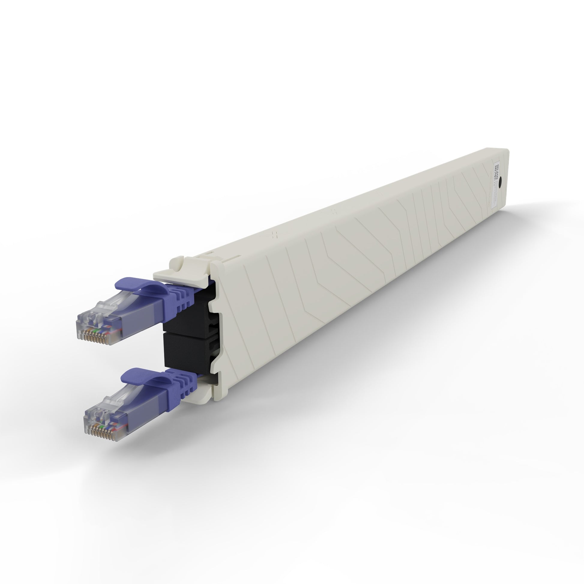 PATCHBOX .one Patchkabel – Cat6a U/UTP, 0,8 m, Violett, RJ-45