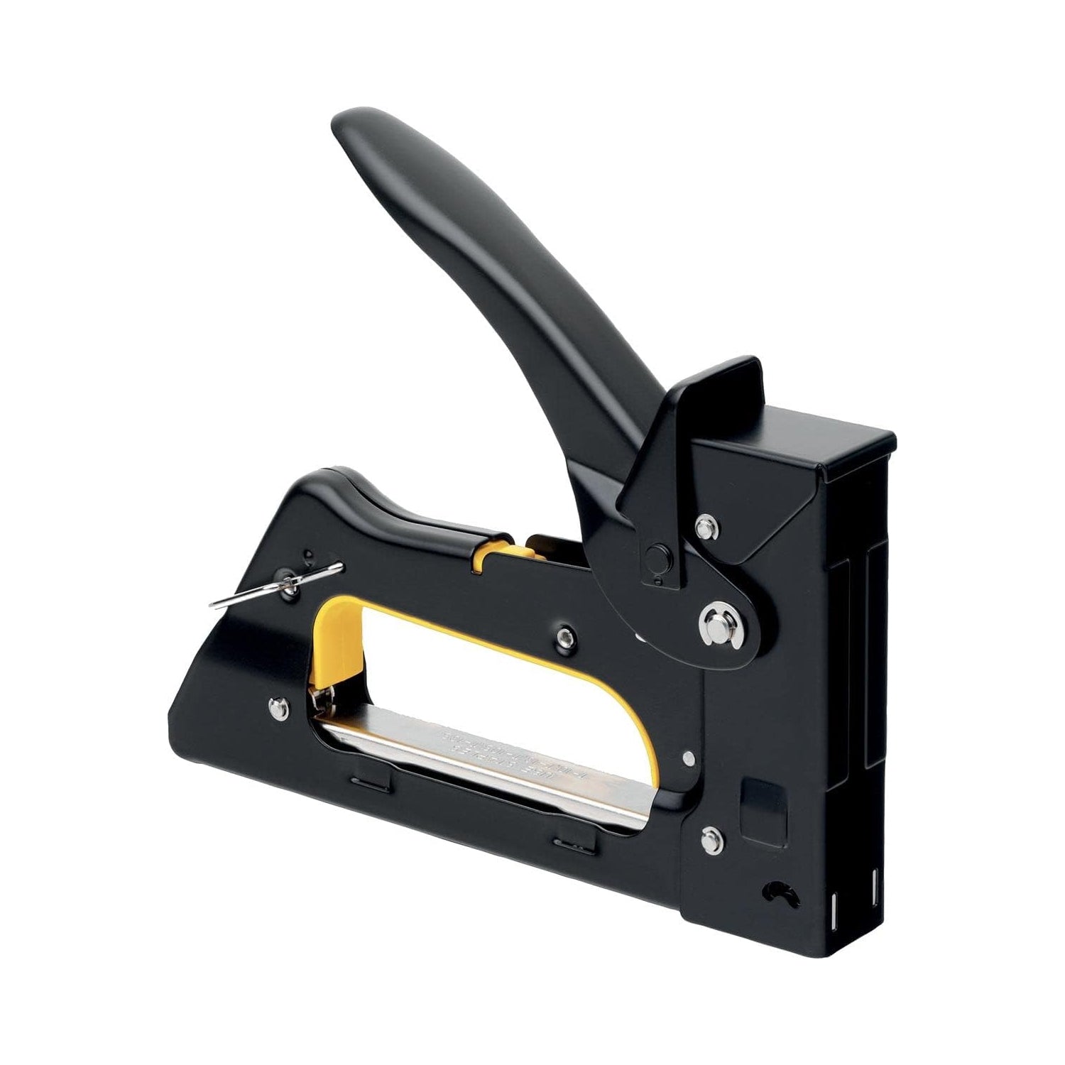 Bostitch T3020 – Hefter, Standard-Clinch, schwarz, silber, gelb