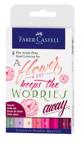 Faber-Castell Fineliner – 8er-Set – sortiert – wasserfest