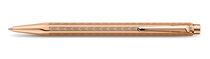 Caran d-Ache Kugelschreiber – Roségold, glänzend, Metall