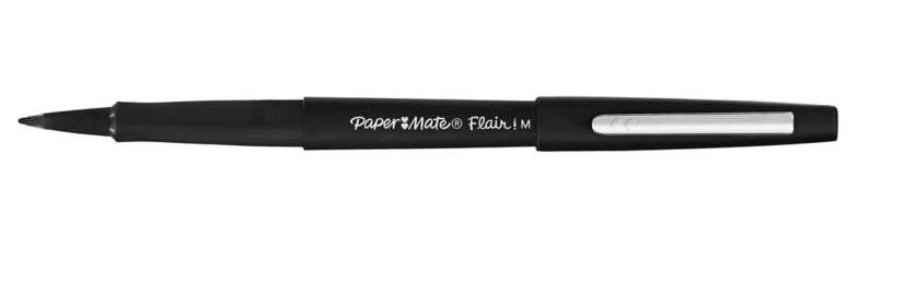 Papermate Flair Fineliner – 36er-Set 0,7 mm – schwarz