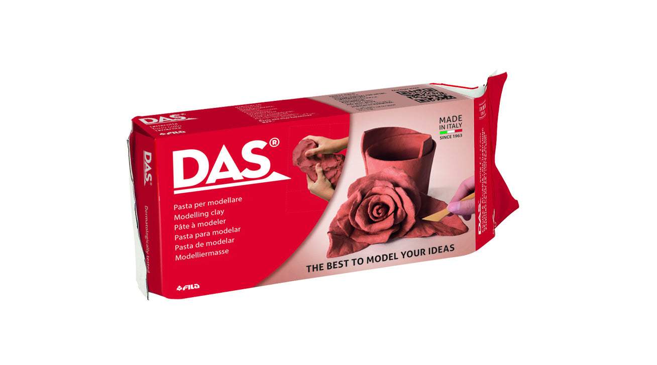 DAS Modellierton, Rot, 535 g