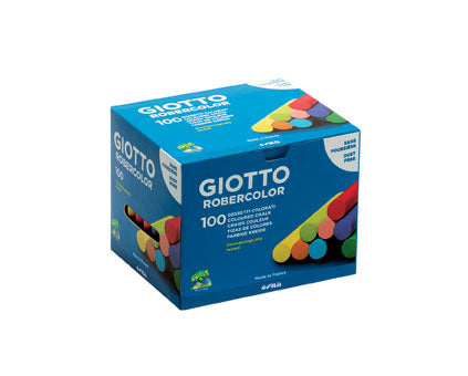 Giotto Robercolor Wandtafelkreide – 100er-Box, Mehrfarbig