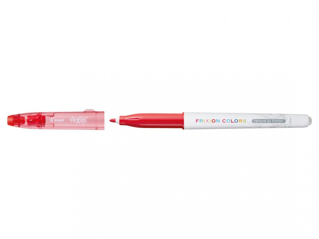 Pilot FriXion Filzstift – Rundspitze, 0,63 mm, radierbar, rot