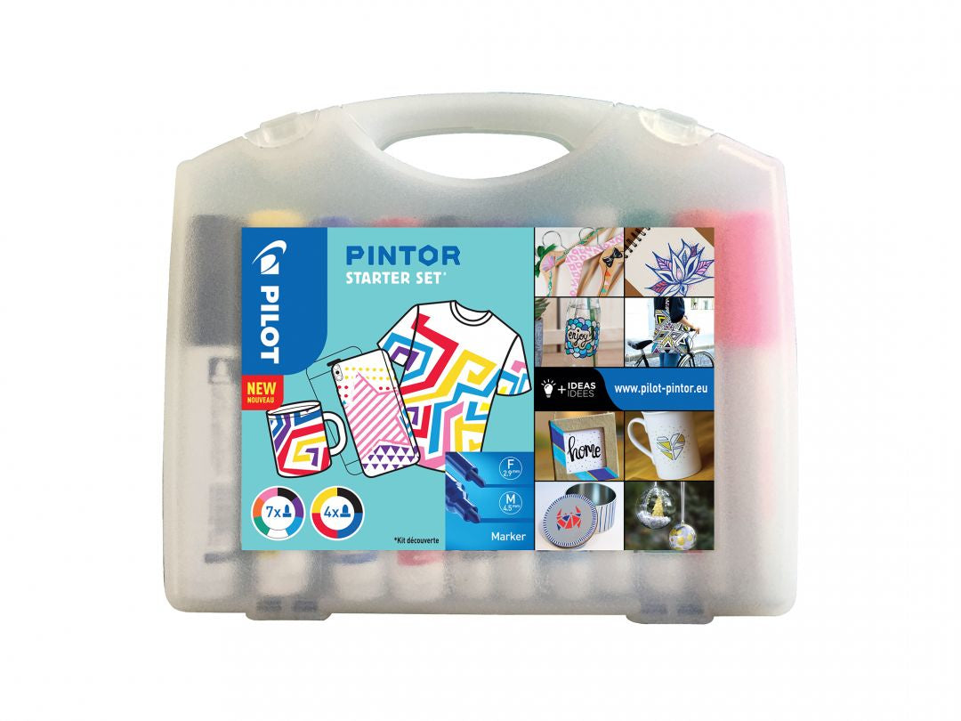 Pilot Pigment-Marker Pintor – Rundspitze – Sortiert – Deckend