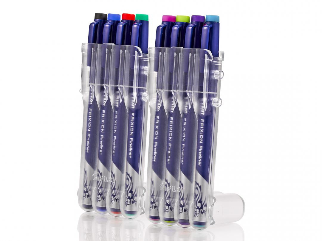 Pilot FriXion Set2Go Fineliner – 8er-Set 1,3 mm – 8 Farben, sortiert