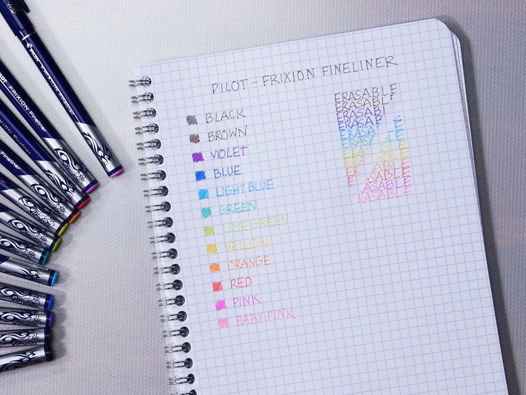 Pilot Fineliner – 4er-Set – 1,3 mm – sortiert