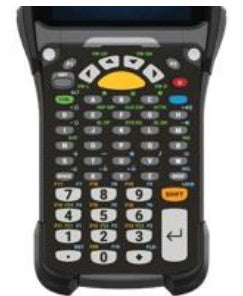 Zebra KYPD-MC93 – Tastatur – Schwarz/Grau – für MC9300