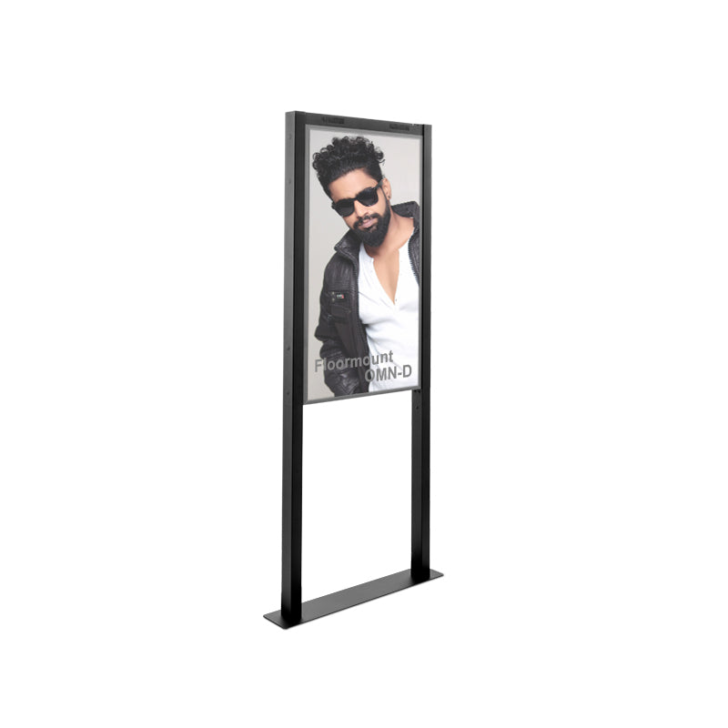 Hagor Bodenständer – 46" – VESA 400×400 – bis 35 kg, für Samsung OM46N-D – Floormount OM46N-D