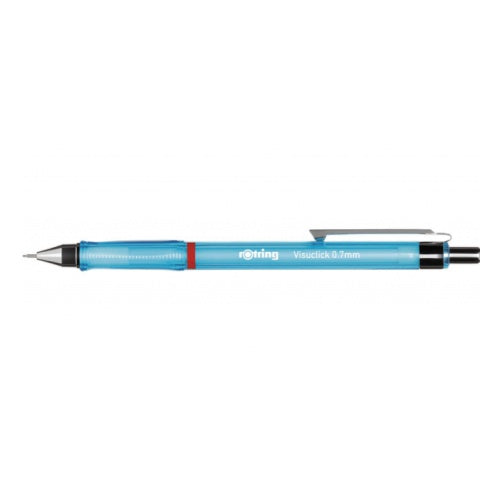 Rotring Visuclick Druckbleistift – 0,7 mm – Metall – Blau – 12er-Pack