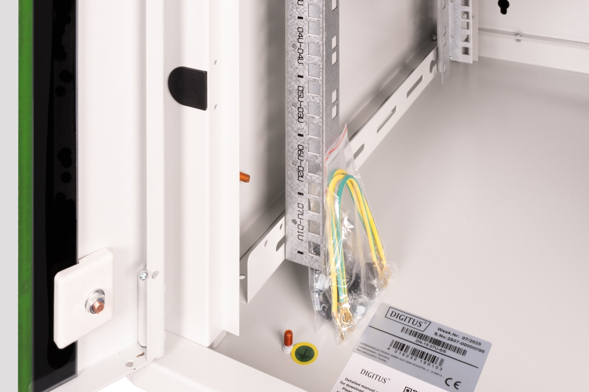 Digitus Unique – 19" Wandverteiler 7U, IP20, Grau