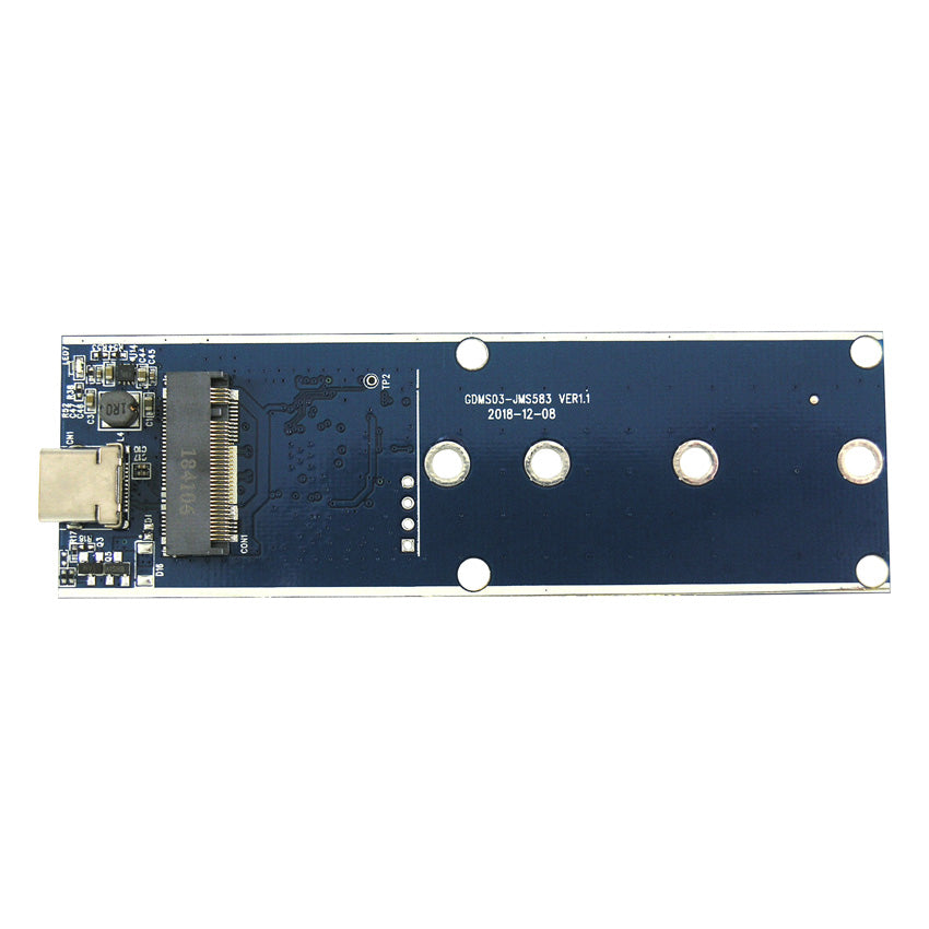 LC-Power LC-M2-C NVME – 1-Schacht SSD-Gehäuse – USB 3.2 Gen 2 (10 Gbit/s), USB-C, für M.2 NVMe (PCIe x4)
