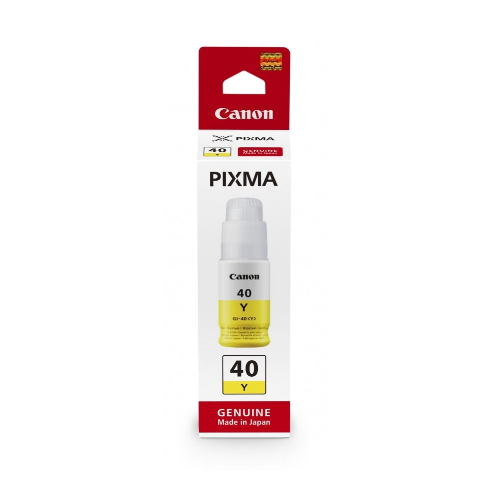 Canon GI-40Y Gelbe Tintenpatrone (Original) – 70 ml – für Canon Pixma G5040/G6040/GM2040