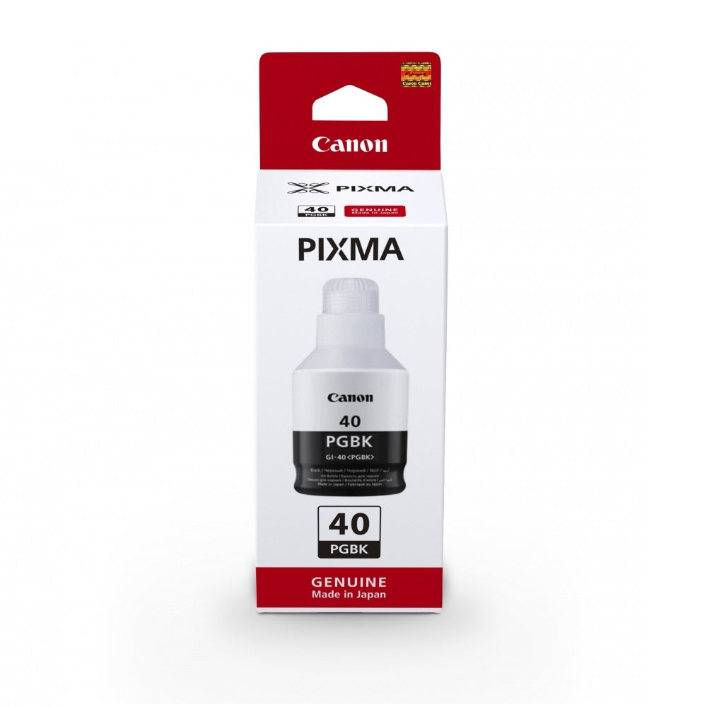 Canon GI-40PGBK Schwarz Tintenpatrone (Original) – für Pixma G5040/G6040/GM2040