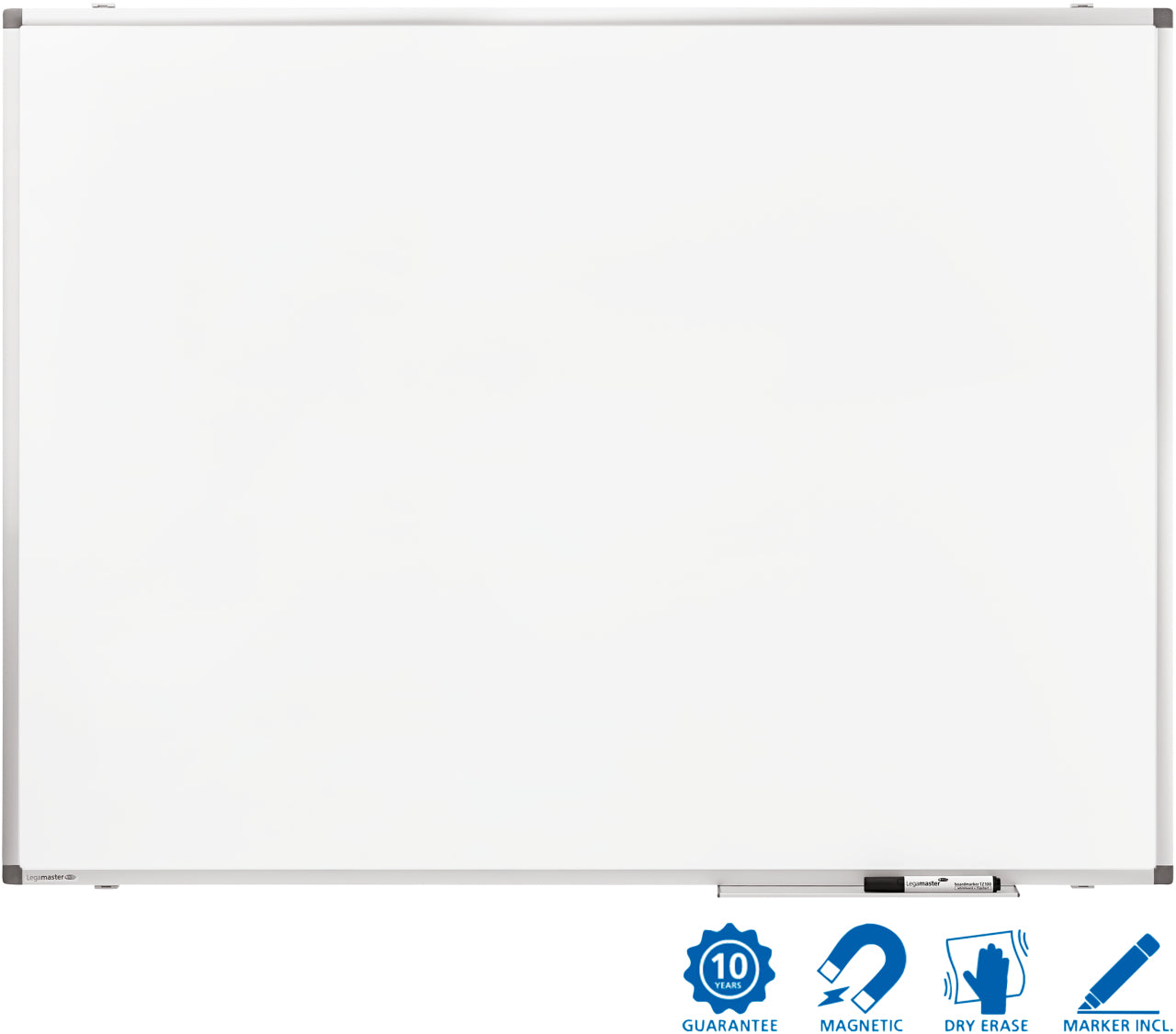 Legamaster PREMIUM Whiteboard – Stahl, magnetisch – 120 × 90 cm