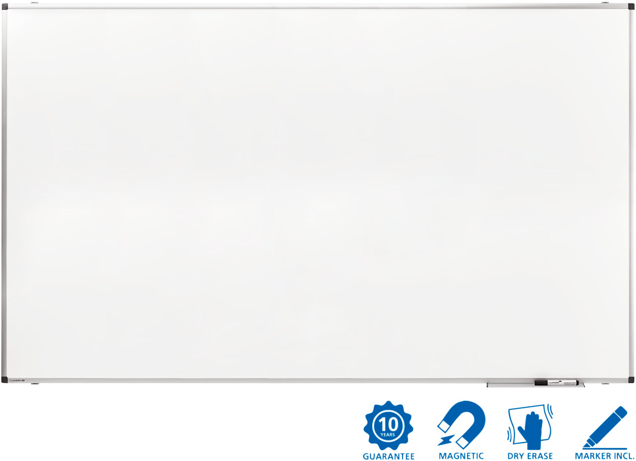Legamaster PREMIUM Whiteboard – Stahl, magnetisch – 200 × 120 cm