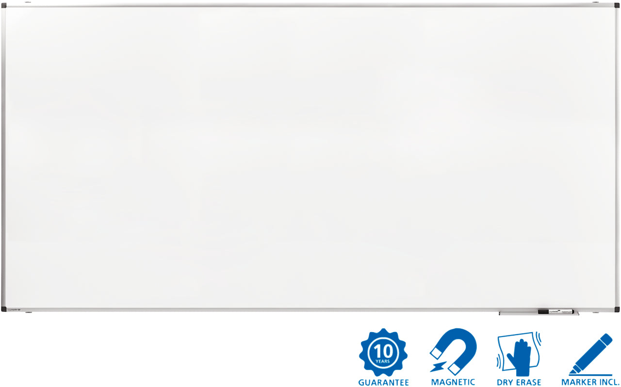 Legamaster Premium Whiteboard – Stahl, magnetisch – 240 × 120 cm