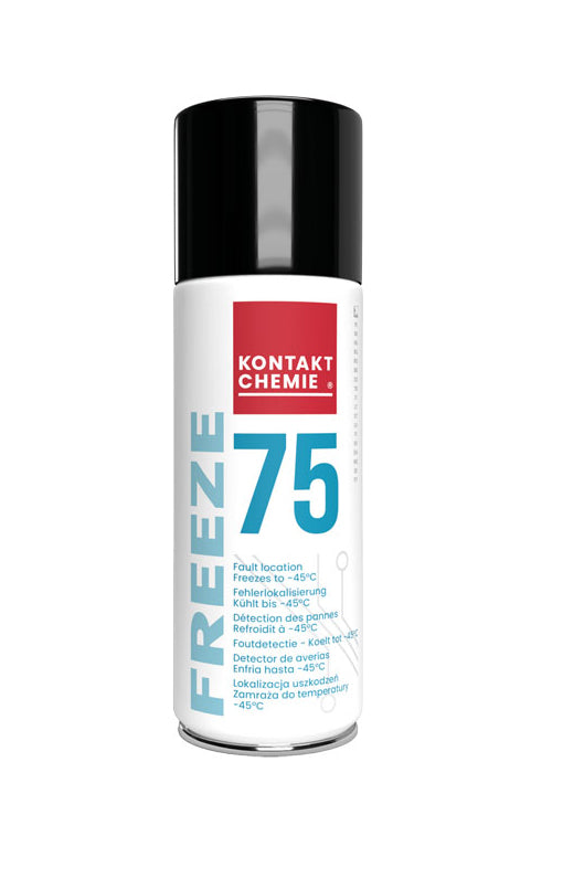 Kontakt Chemie Kältespray 75 400 ml – 12 Stück, FCKW- und H-FCKW-frei
