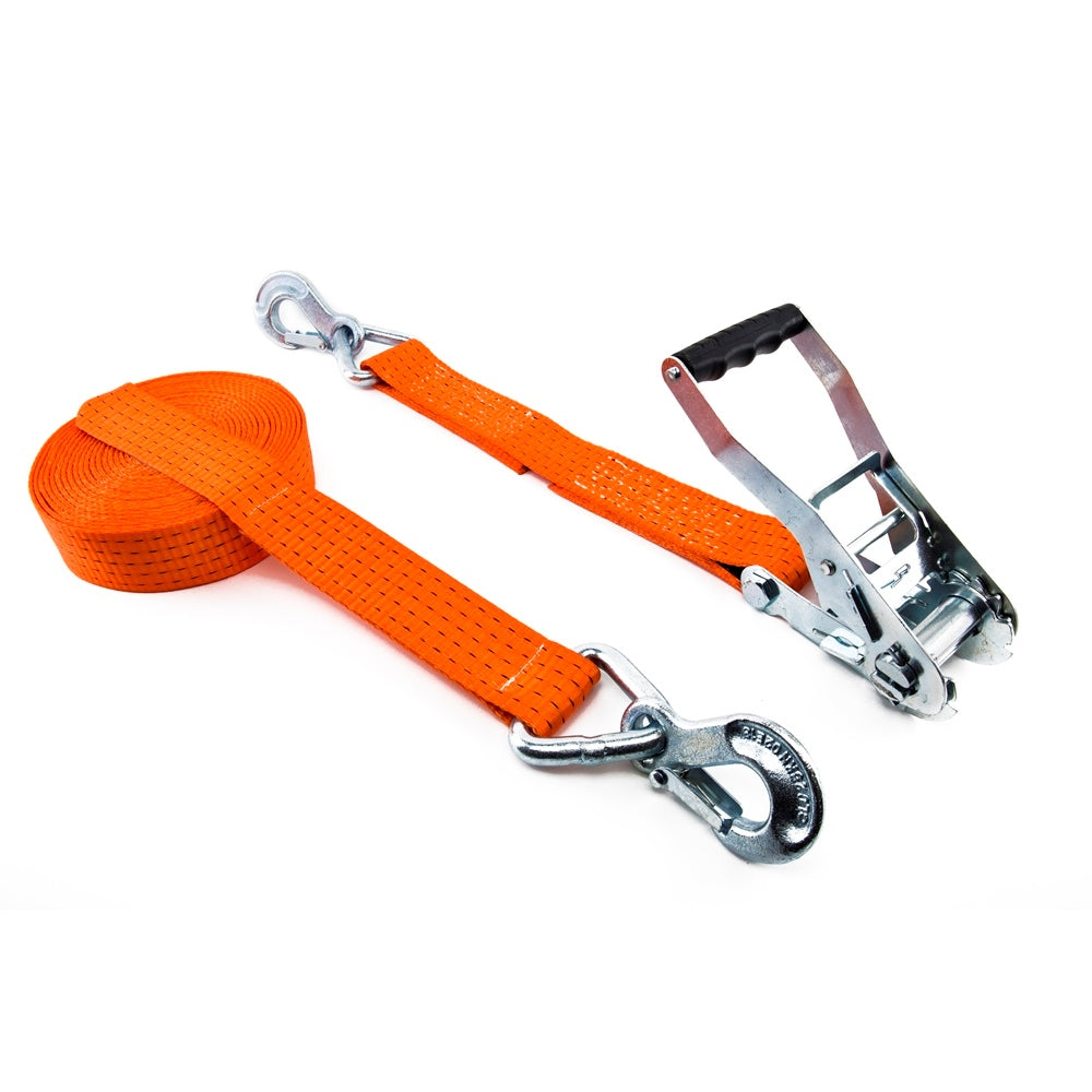 Zurrfix Zurrgurt – 50 mm, 12 m, Ratsche mit Triangelhaken