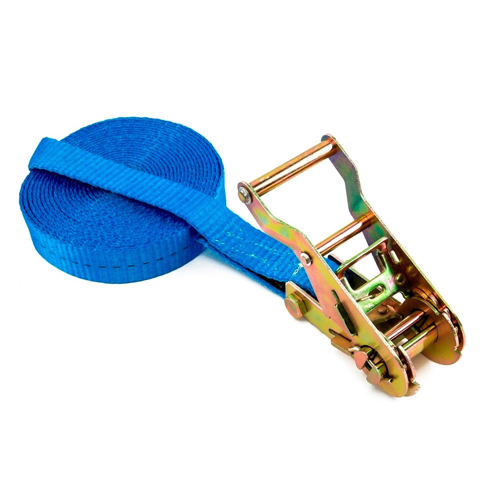 Zurrfix Umreifungsband 25 mm × 4 m, Blau, Zugkraft 1500 N, für Personenwagen