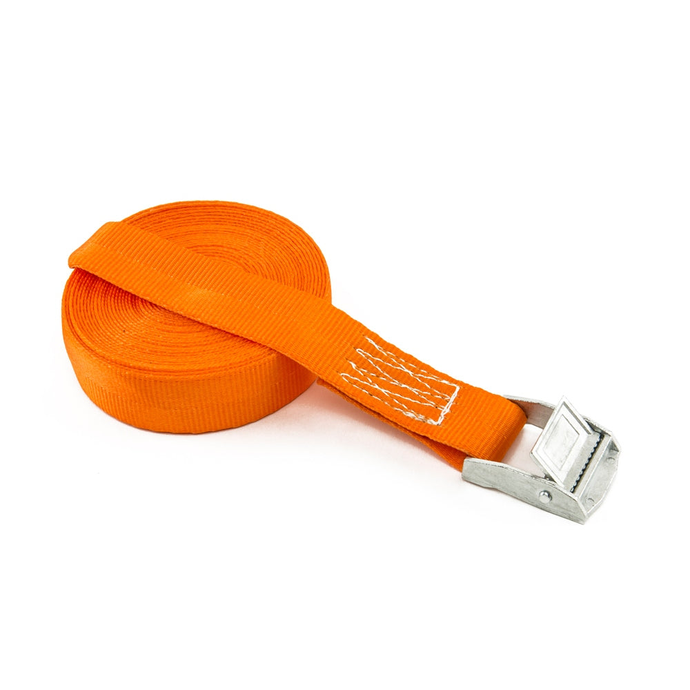 Zurrfix Umreifungsband 25 mm × 4 m, Orange, Klemmschloss, für Personenwagen