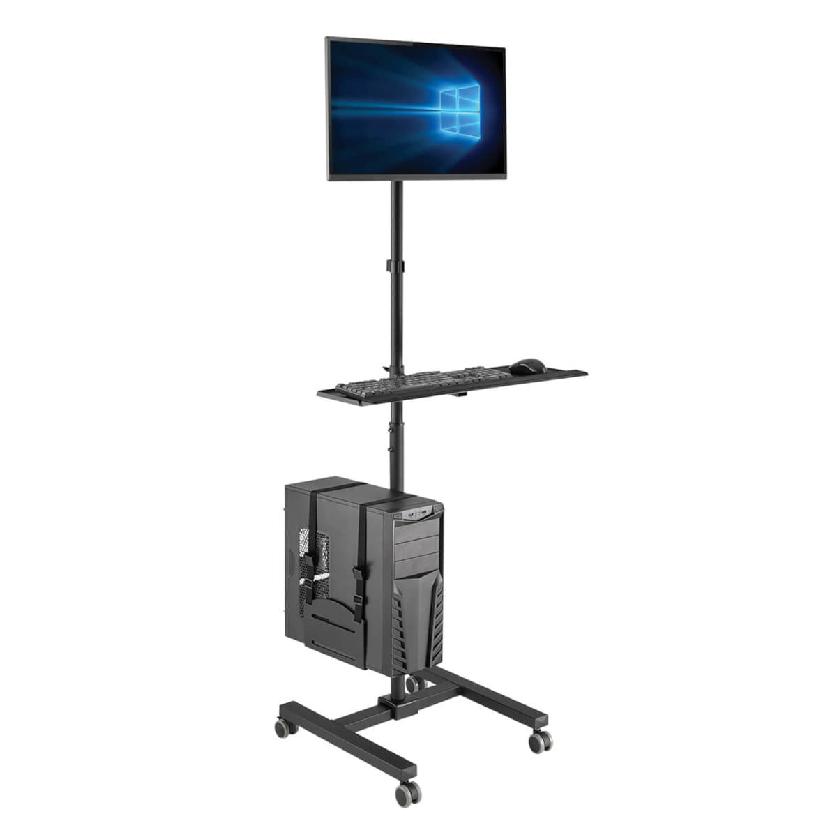 Tripp Lite DMCS1732S – Bodenständer/TV-Wagen – 1 Monitor – 17–32" – VESA 75×75/100×100 mm – bis 8 kg/Monitor –