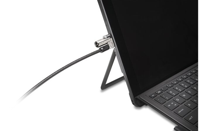 Kensington K64445EUM Kabelschloss – für Notebooks, Karbonstahl, schwarz