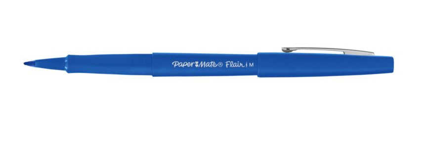 Papermate Flair Original Fineliner – 36er-Set – Blau