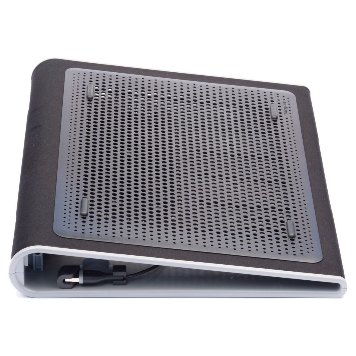 Targus Laptop-Ständer – für Notebooks 15–17", Neopren, 2 Lüfter – Schwarz/Grau