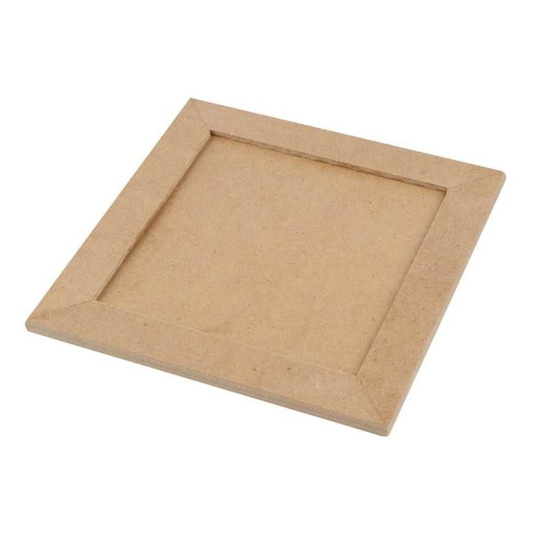 Creativ Company Bilderrahmen – für 11 × 11 cm – MDF, braun