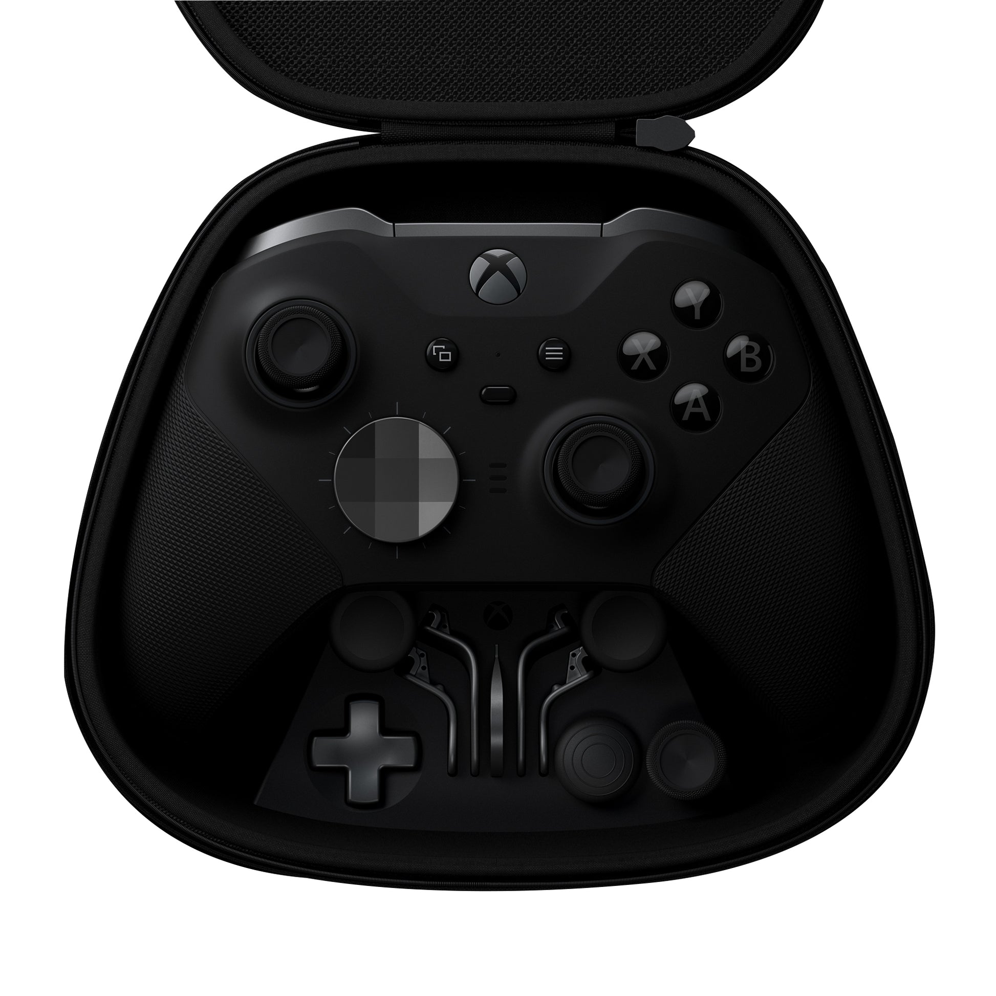 Microsoft Xbox Elite Wireless Controller Serie 2 – Gamepad – USB + Bluetooth, Akku 40 h, für Xbox & PC, Schwarz