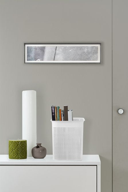 Rotho Brisen Aufbewahrungsbox 7 L – Recycling-Kunststoff – Weiss – 180 × 211 × 262 mm