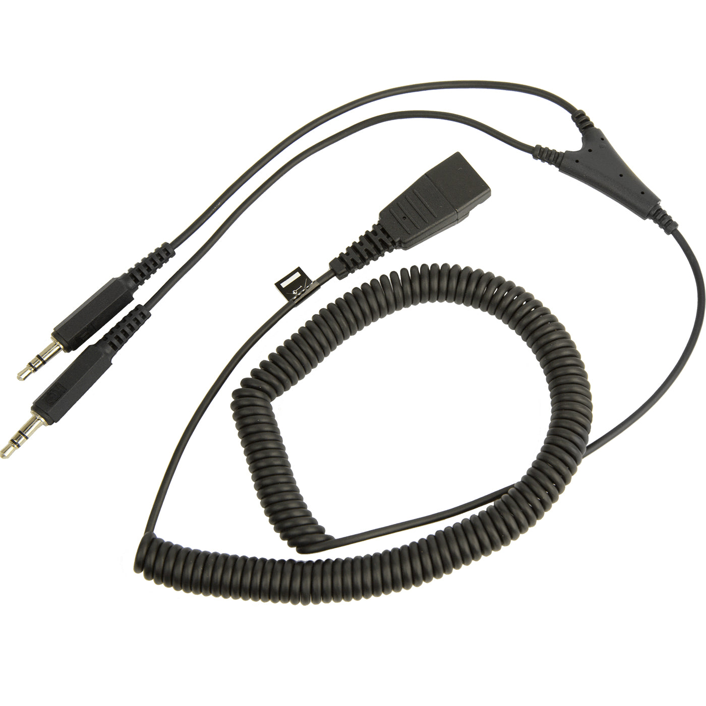 Jabra Headset-/Audio-Kabel & Adapter, Quick Disconnect (QD), 2× 3,5 mm