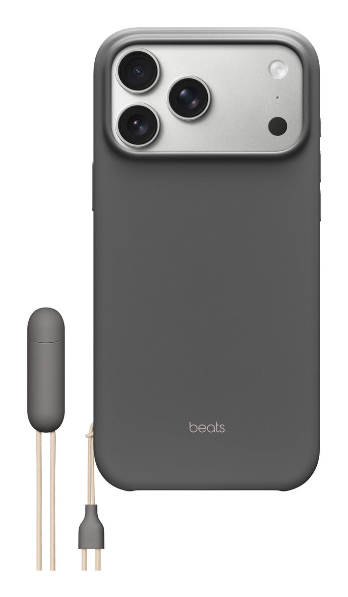 Apple Backcover – für Apple iPhone 17 Pro Max – grau – MagSafe kompatibel, mit Kordel