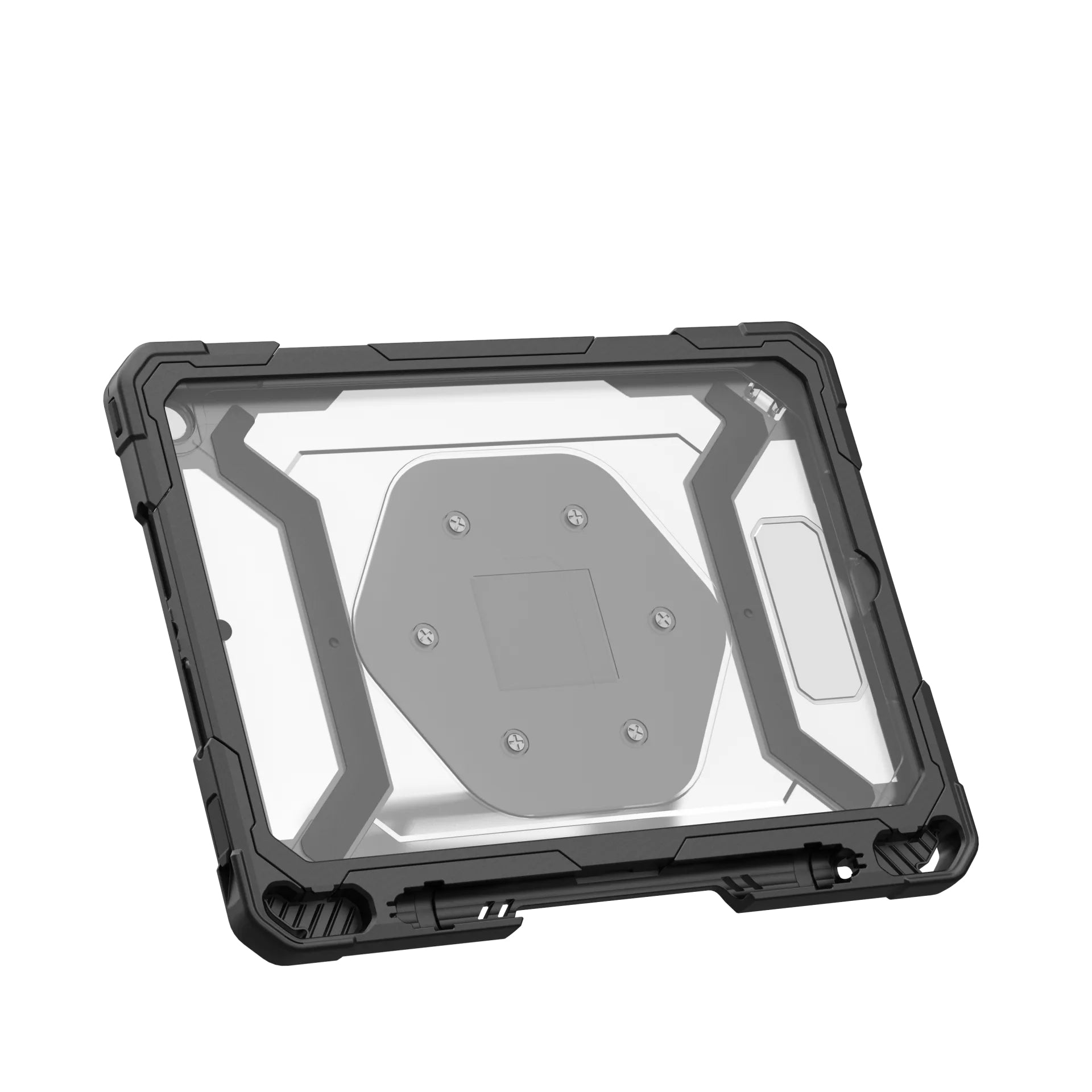 Urban Armor Gear UAG Tablet-Hülle für iPad 10,9" (10. Gen.) – Silber/Schwarz