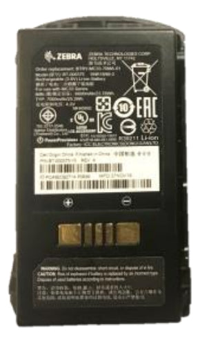 Zebra BTRY-MC33-70MA-10 – Akku, 7'000 mAh, Li-Ion, Schwarz, für Zebra MC3300R