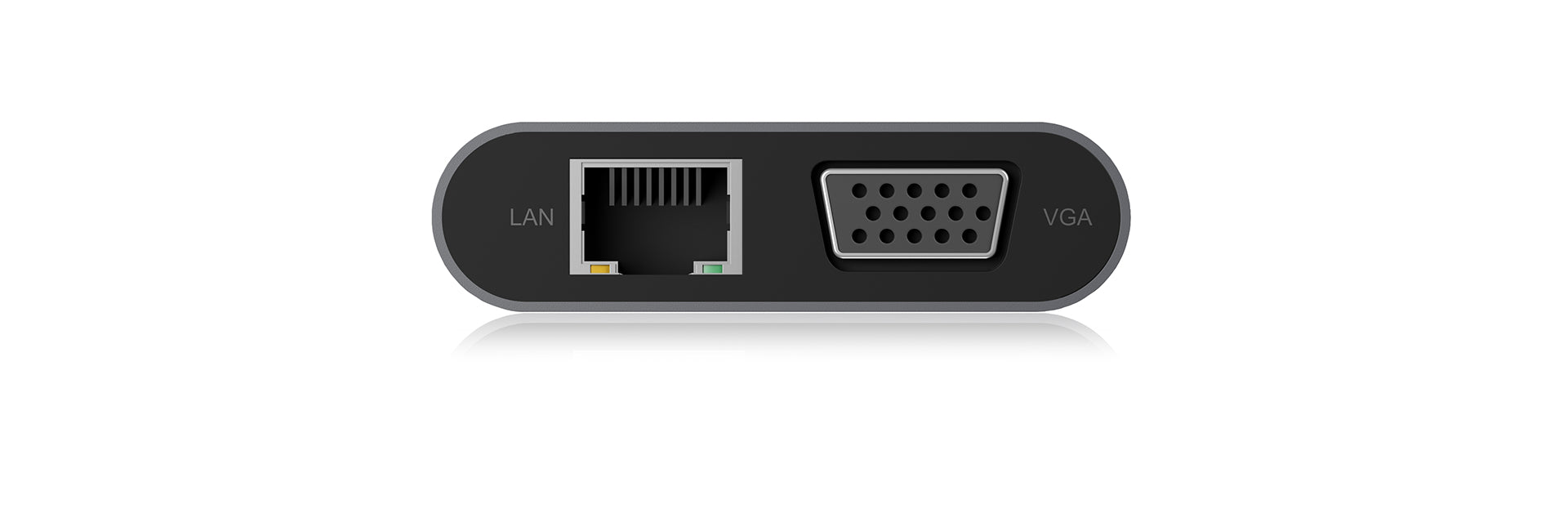ICY BOX IB-DK4040-CPD Dockingstation – USB-C, 1× HDMI, 1× VGA, 3× USB-A, 100 W PD, GbE, für Windows/Mac