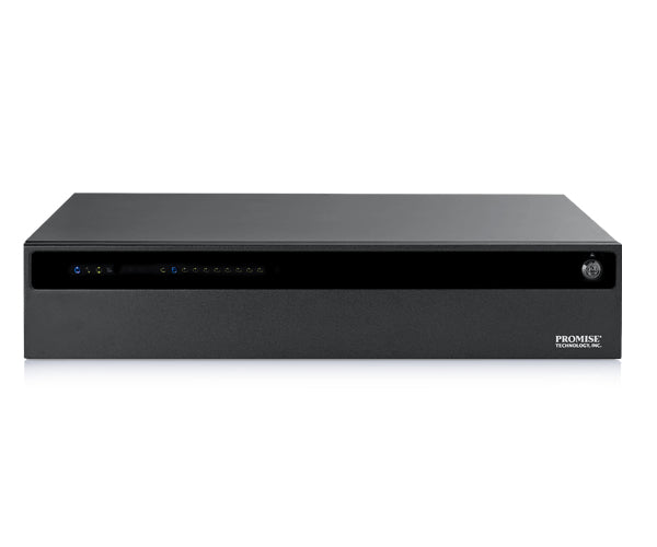 Promise Technology Vess A3340PS – 4-Bay Rack 2U NAS – Intel i3-9100E, 32 GB RAM, 1GbE, für 3,5" HDD, SATA
