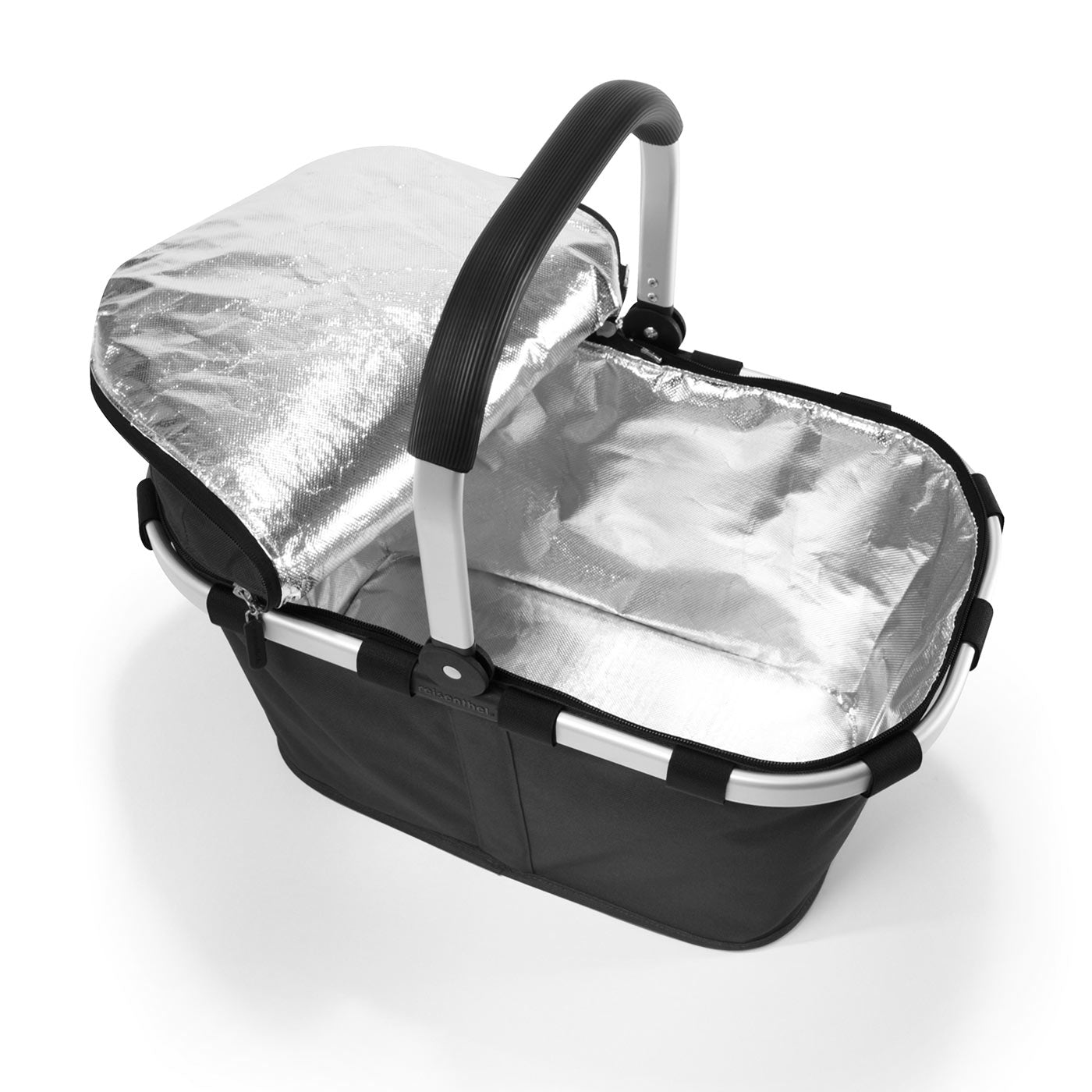 Reisenthel Stofftasche, Polyester, Schwarz, 480×290×280 mm, isoliert
