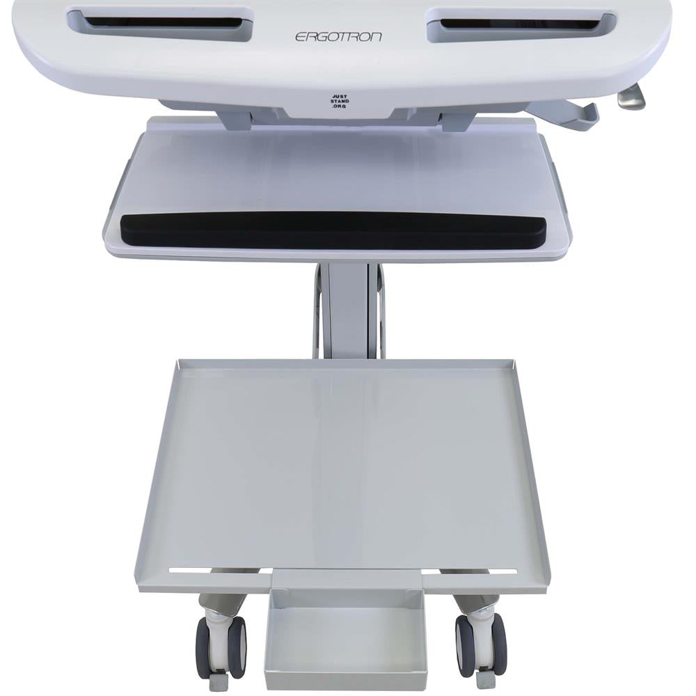 Ergotron Frontablage 98-417-214 – 10,9 kg Traglast – Hellgrau