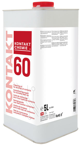 Kontakt Chemie KONTAKT 60 Kontaktspray – für elektrische Kontakte – 12er-Pack, 200 ml