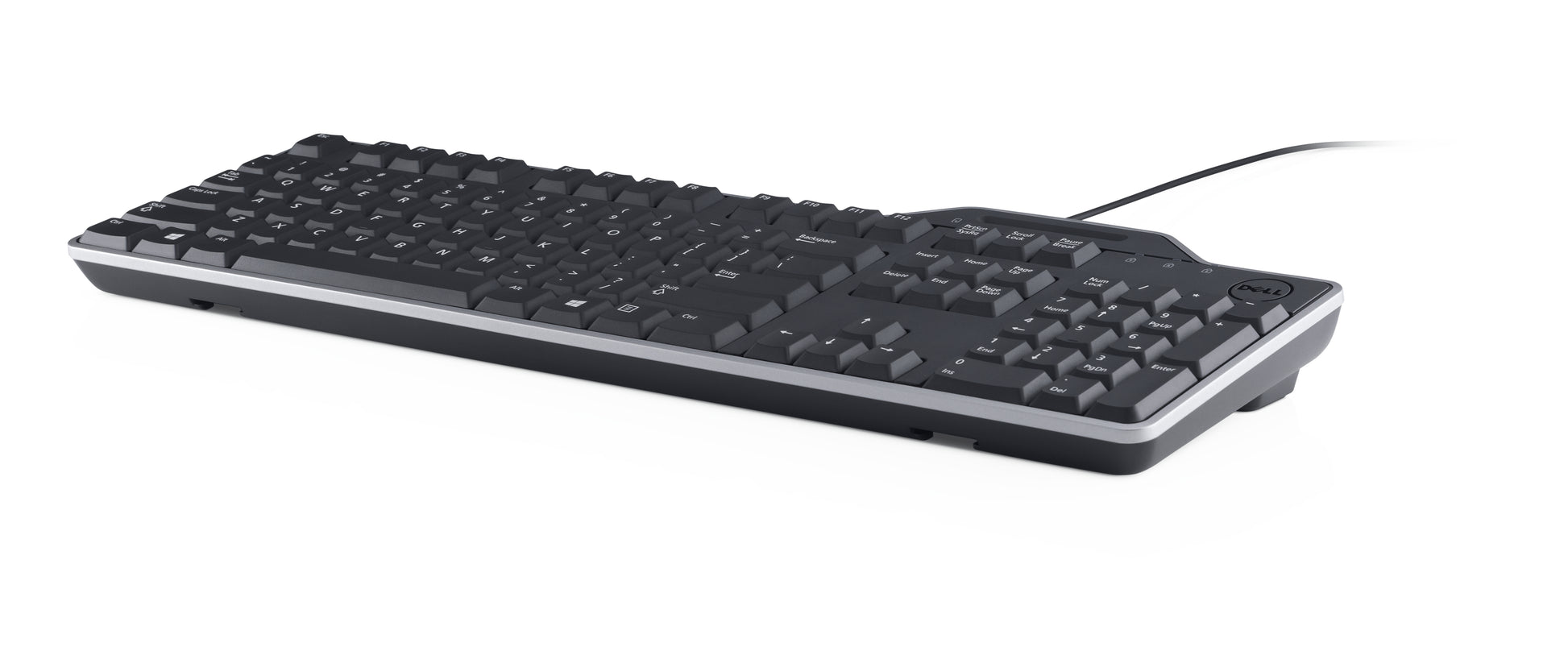 Dell KB813 – Tastatur – kabelgebunden, USB – QWERTY (US-INT) – Smartcard-Leser – Schwarz