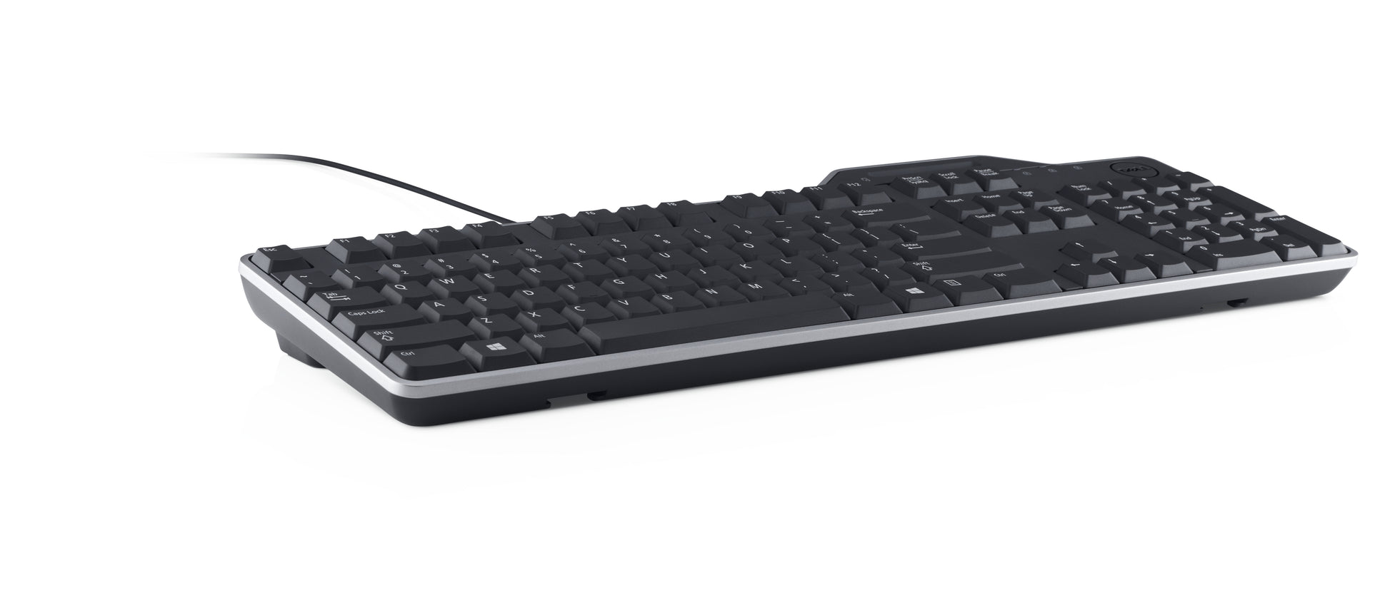 Dell KB813 – Tastatur – kabelgebunden, USB – QWERTY (US-INT) – Smartcard-Leser – Schwarz