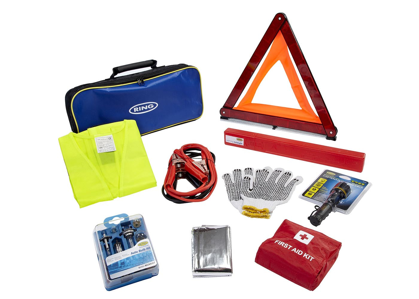 Ring Notfall Reiseset – Set, mit 2× AA (LR6) Batterien