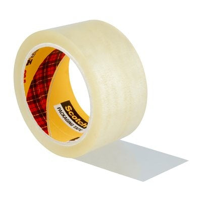 Scotch Verpackungsklebeband, transparent, extra stark – 50 mm × 50 m – 1 Stück