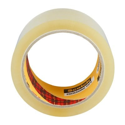 Scotch Verpackungsklebeband, transparent, extra stark – 50 mm × 50 m – 1 Stück